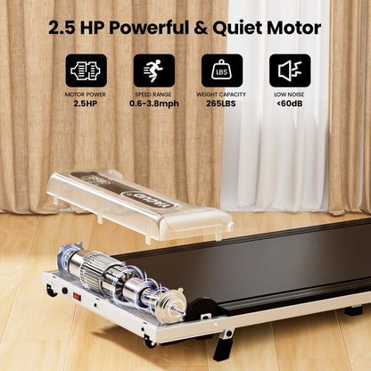 PowerGlide Under Desk Incline Treadmill