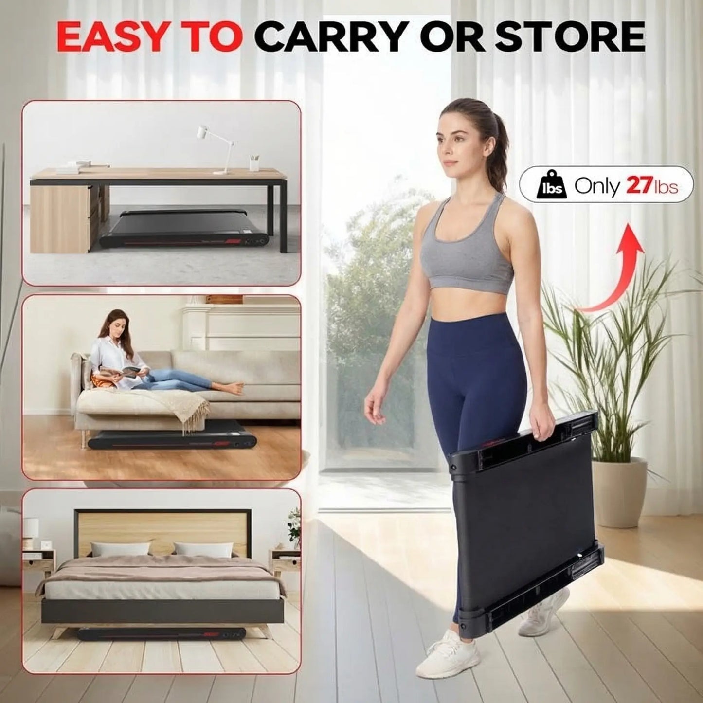 22 Lbs Lightweight 3-in-1  - Portable with Smart App Control