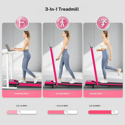 Foldable Adjustable Incline Fitness Platform - 265lbs Capacity, Dual Shock Absorption & Low Noise