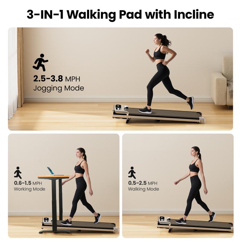 PowerGlide Under Desk Incline Treadmill