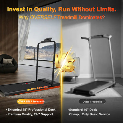 EliteFold Smart Walking Pad Treadmill